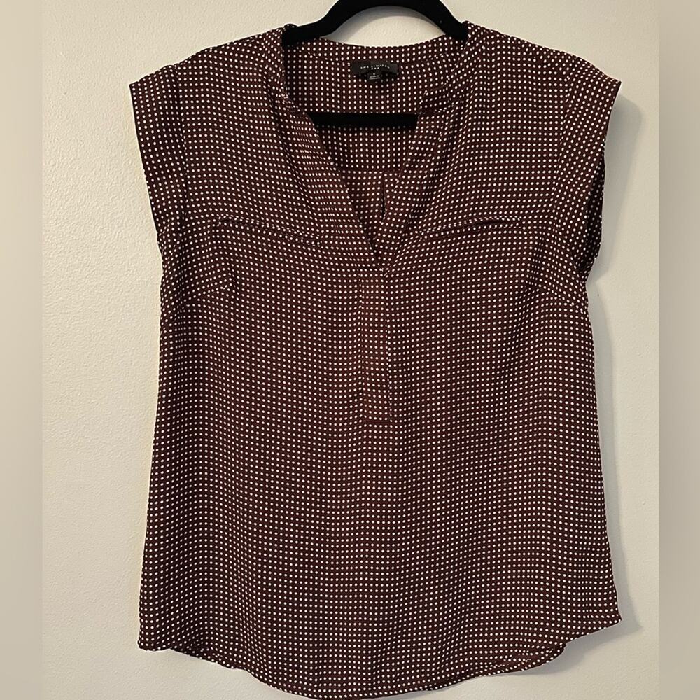 Polka Dot The Limited Short Sleeve Shirt- EUC